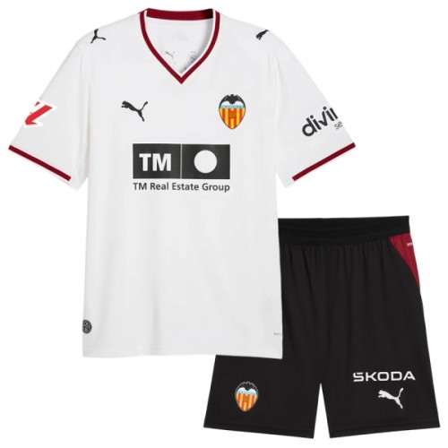 Divisa Valencia CF Primo 2026-27 Maniche Corte - Bambino Divisa Valencia CF Primo 2026-27 Maniche Corte - Bambino