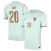 Maglia Francia Desire Doue 20 Secondo Mondiali 2026 Maniche Corte - Uomo