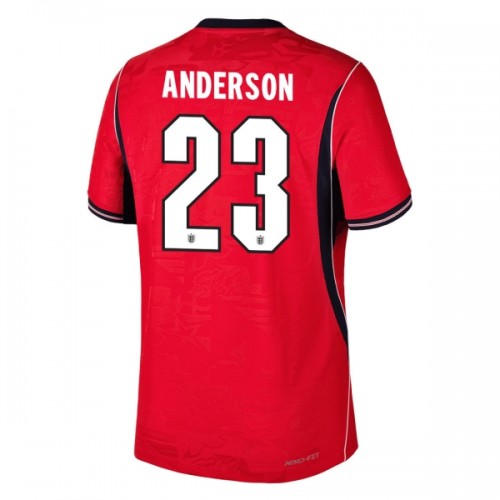 Maglia Inghilterra Elliot Anderson 23 Secondo Mondiali 2026 Maniche Corte - Uomo Maglia Inghilterra Elliot Anderson 23 Secondo Mondiali 2026 Maniche Corte - Uomo