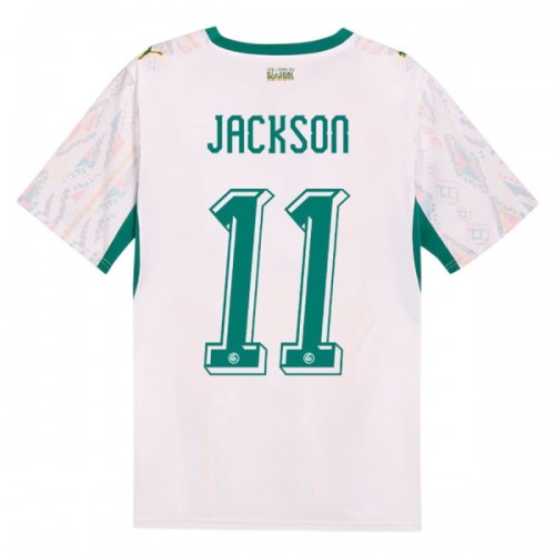 Maglia Senegal Jackson 11 Primo Mondiali 2026 Maniche Corte - Uomo Maglia Senegal Jackson 11 Primo Mondiali 2026 Maniche Corte - Uomo