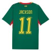 Maglia Senegal Jackson 11 Secondo Mondiali 2026 Maniche Corte - Uomo Maglia Senegal Jackson 11 Secondo Mondiali 2026 Maniche Corte - Uomo