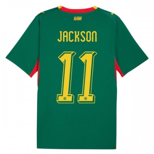 Maglia Senegal Jackson 11 Secondo Mondiali 2026 Maniche Corte - Uomo Maglia Senegal Jackson 11 Secondo Mondiali 2026 Maniche Corte - Uomo