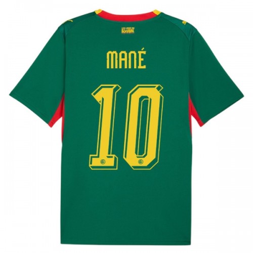 Maglia Senegal Mane 10 Secondo Mondiali 2026 Maniche Corte - Uomo Maglia Senegal Mane 10 Secondo Mondiali 2026 Maniche Corte - Uomo