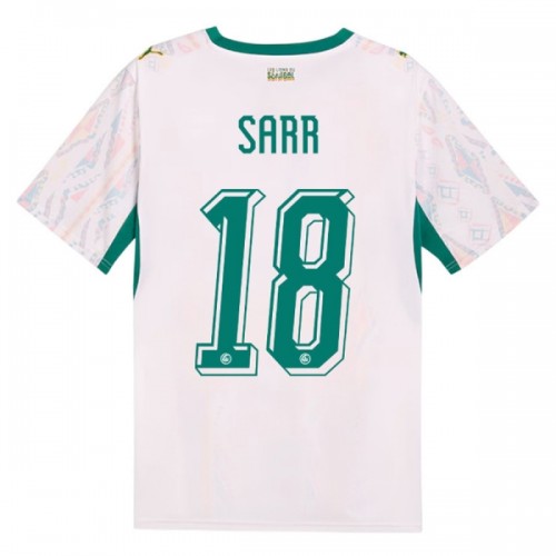 Maglia Senegal Sarr 18 Primo Mondiali 2026 Maniche Corte - Uomo Maglia Senegal Sarr 18 Primo Mondiali 2026 Maniche Corte - Uomo