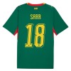 Maglia Senegal Sarr 18 Secondo Mondiali 2026 Maniche Corte - Uomo Maglia Senegal Sarr 18 Secondo Mondiali 2026 Maniche Corte - Uomo