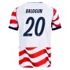 Maglia Stati Uniti Balogun 20 Primo Mondiali 2026 Maniche Corte - Uomo