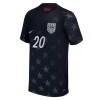 Maglia Stati Uniti Balogun 20 Secondo Mondiali 2026 Maniche Corte - Uomo