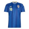 Maglia Svezia Ayari 18 Secondo Mondiali 2026 Maniche Corte - Uomo