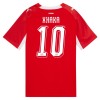 Maglia Svizzera Granit Xhaka 10 Primo Mondiali 2026 Maniche Corte - Uomo Maglia Svizzera Granit Xhaka 10 Primo Mondiali 2026 Maniche Corte - Uomo