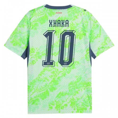 Maglia Svizzera Granit Xhaka 10 Secondo Mondiali 2026 Maniche Corte - Uomo Maglia Svizzera Granit Xhaka 10 Secondo Mondiali 2026 Maniche Corte - Uomo