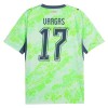 Maglia Svizzera Vargas 17 Secondo Mondiali 2026 Maniche Corte - Uomo Maglia Svizzera Vargas 17 Secondo Mondiali 2026 Maniche Corte - Uomo