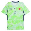 Maglia Svizzera Vargas 17 Secondo Mondiali 2026 Maniche Corte - Uomo
