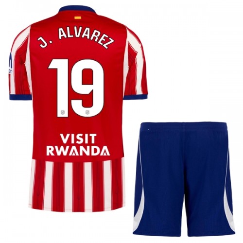 Divisa Atlético Madrid J. Alvarez 19 Primo 2026-27 Maniche Corte - Bambino Divisa Atlético Madrid J. Alvarez 19 Primo 2026-27 Maniche Corte - Bambino