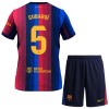 Divisa Barcellona Cubarsi 5 Primo 2026-27 Maniche Corte - Bambino Divisa Barcellona Cubarsi 5 Primo 2026-27 Maniche Corte - Bambino