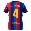 Divisa Barcellona R. Araujo 4 Primo 2026-27 Maniche Corte - Bambino