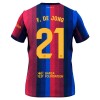 Maglia Barcellona F. De Jong 21 Primo 2026-27 Maniche Corte - Uomo Maglia Barcellona F. De Jong 21 Primo 2026-27 Maniche Corte - Uomo
