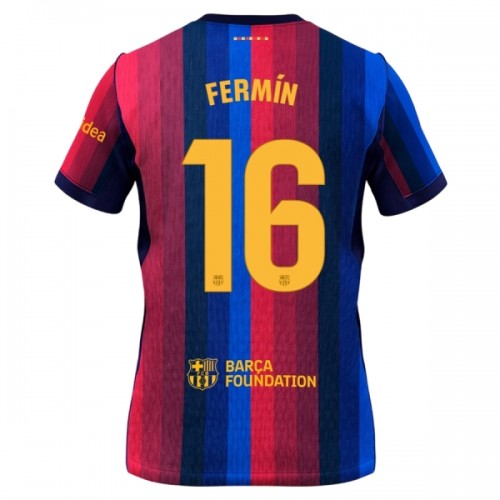 Maglia Barcellona Fermin 16 Primo 2026-27 Maniche Corte - Uomo Maglia Barcellona Fermin 16 Primo 2026-27 Maniche Corte - Uomo