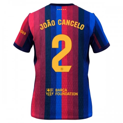 Maglia Barcellona Joao Cancelo 2 Primo 2026-27 Maniche Corte - Uomo Maglia Barcellona Joao Cancelo 2 Primo 2026-27 Maniche Corte - Uomo