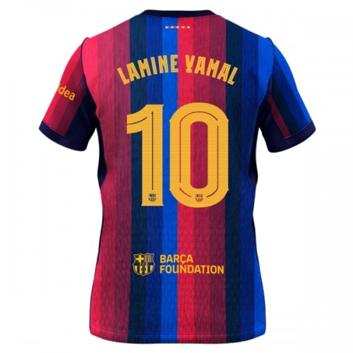 Maglia Barcellona Lamine Yamal 10 Primo 2026-27 Maniche Corte - Uomo Maglia Barcellona Lamine Yamal 10 Primo 2026-27 Maniche Corte - Uomo