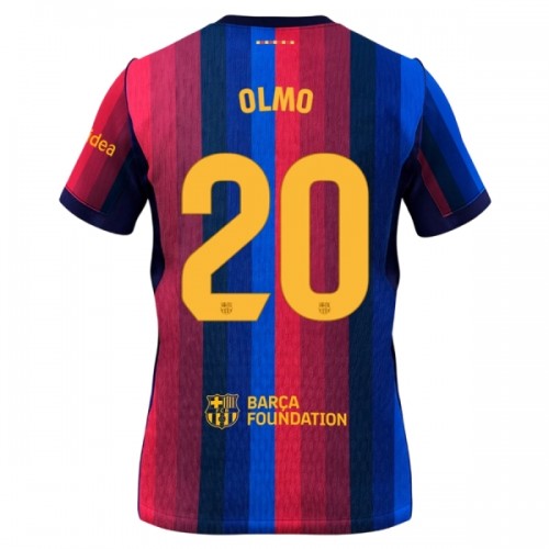 Maglia Barcellona Olmo 20 Primo 2026-27 Maniche Corte - Uomo Maglia Barcellona Olmo 20 Primo 2026-27 Maniche Corte - Uomo