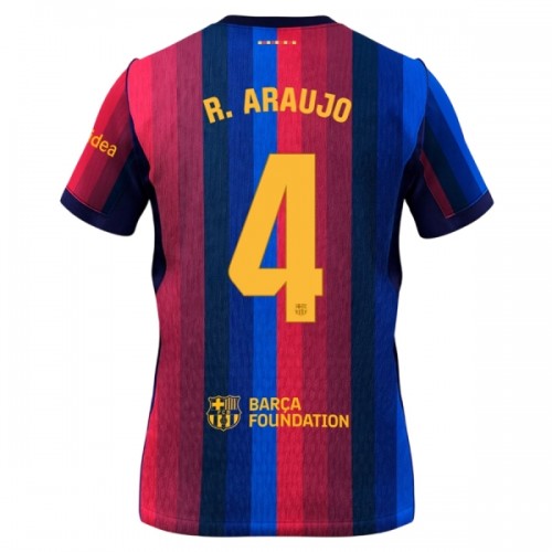 Maglia Barcellona R. Araujo 4 Primo 2026-27 Maniche Corte - Uomo Maglia Barcellona R. Araujo 4 Primo 2026-27 Maniche Corte - Uomo