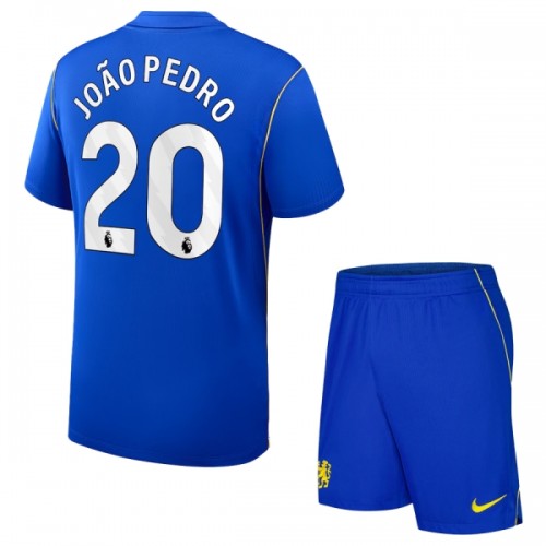 Divisa Chelsea Joao Pedro 20 Primo 2026-27 Maniche Corte - Bambino Divisa Chelsea Joao Pedro 20 Primo 2026-27 Maniche Corte - Bambino