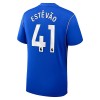 Maglia Chelsea Estevao 41 Primo 2026-27 Maniche Corte - Uomo