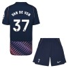 Divisa Tottenham Hotspur Van De Ven 37 Secondo 2026-27 Maniche Corte - Bambino Divisa Tottenham Hotspur Van De Ven 37 Secondo 2026-27 Maniche Corte - Bambino
