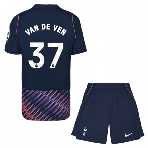Divisa Tottenham Hotspur Van De Ven 37 Secondo 2026-27 Maniche Corte - Bambino Divisa Tottenham Hotspur Van De Ven 37 Secondo 2026-27 Maniche Corte - Bambino