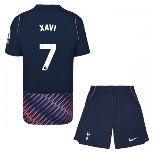 Divisa Tottenham Hotspur Xavi 7 Secondo 2026-27 Maniche Corte - Bambino Divisa Tottenham Hotspur Xavi 7 Secondo 2026-27 Maniche Corte - Bambino