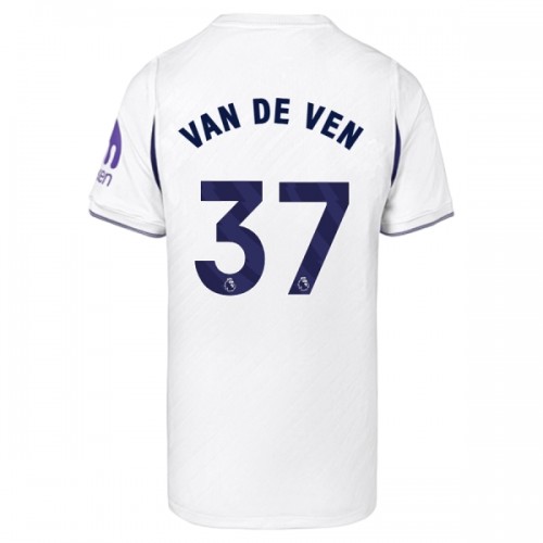 Maglia Tottenham Hotspur Van De Ven 37 Primo 2026-27 Maniche Corte - Uomo Maglia Tottenham Hotspur Van De Ven 37 Primo 2026-27 Maniche Corte - Uomo