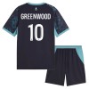 Divisa Olympique de Marseille Greenwood 10 Secondo 2026-27 Maniche Corte - Bambino Divisa Olympique de Marseille Greenwood 10 Secondo 2026-27 Maniche Corte - Bambino