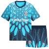 Divisa Olympique de Marseille Secondo 2026-27 Maniche Corte Blu - Bambino Divisa Olympique de Marseille Secondo 2026-27 Maniche Corte Blu - Bambino