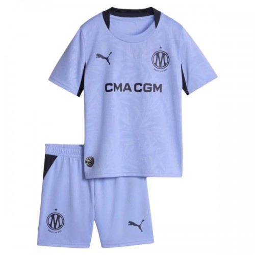 Divisa Olympique de Marseille Terzo 2026-27 Maniche Corte - Bambino Divisa Olympique de Marseille Terzo 2026-27 Maniche Corte - Bambino