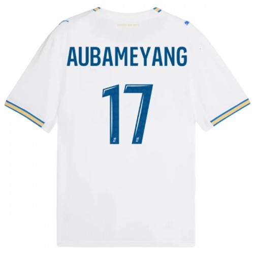 Maglia Olympique de Marseille Aubameyang 17 Primo 2026-27 Maniche Corte - Uomo Maglia Olympique de Marseille Aubameyang 17 Primo 2026-27 Maniche Corte - Uomo