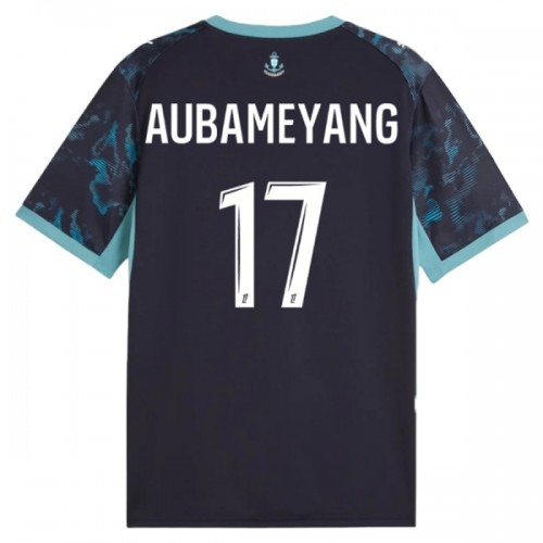 Maglia Olympique de Marseille Aubameyang 17 Secondo 2026-27 Maniche Corte - Uomo Maglia Olympique de Marseille Aubameyang 17 Secondo 2026-27 Maniche Corte - Uomo