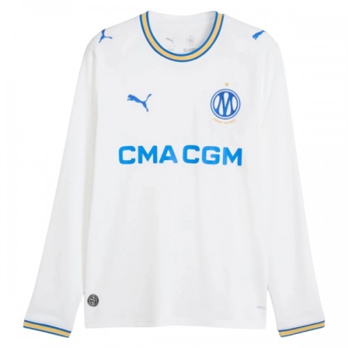 Maglia Olympique de Marseille Primo 2026-27 Maniche Lunghe - Uomo Maglia Olympique de Marseille Primo 2026-27 Maniche Lunghe - Uomo