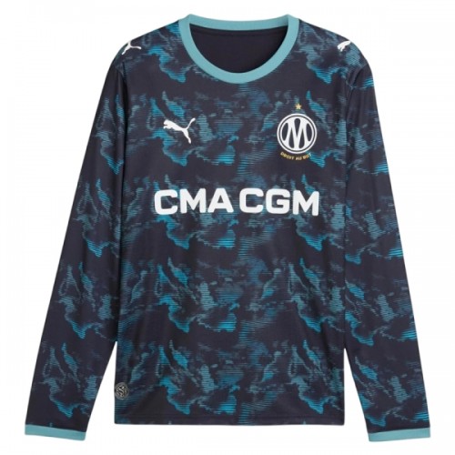 Maglia Olympique de Marseille Secondo 2026-27 Maniche Lunghe - Uomo Maglia Olympique de Marseille Secondo 2026-27 Maniche Lunghe - Uomo