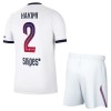 Divisa Paris Saint Germain Hakimi 2 Secondo 2026-27 Maniche Corte - Bambino Divisa Paris Saint Germain Hakimi 2 Secondo 2026-27 Maniche Corte - Bambino