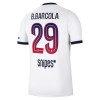 Maglia Paris Saint Germain Bradley Barcola 29 Secondo 2026-27 Maniche Corte - Uomo