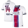 Maglia Paris Saint Germain Desire Doue 14 Secondo 2026-27 Maniche Corte - Uomo Maglia Paris Saint Germain Desire Doue 14 Secondo 2026-27 Maniche Corte - Uomo