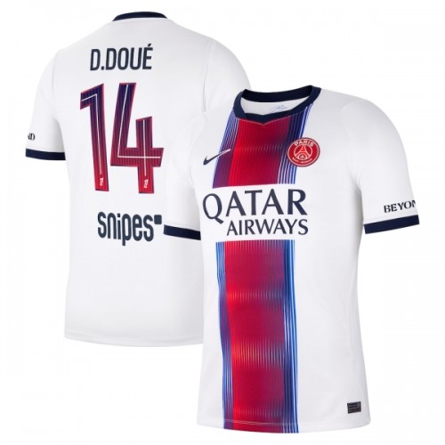 Maglia Paris Saint Germain Desire Doue 14 Secondo 2026-27 Maniche Corte - Uomo Maglia Paris Saint Germain Desire Doue 14 Secondo 2026-27 Maniche Corte - Uomo