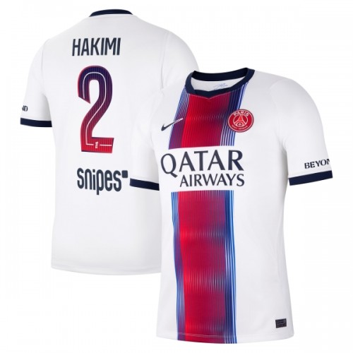 Maglia Paris Saint Germain Hakimi 2 Secondo 2026-27 Maniche Corte - Uomo Maglia Paris Saint Germain Hakimi 2 Secondo 2026-27 Maniche Corte - Uomo