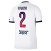 Maglia Paris Saint Germain Hakimi 2 Secondo 2026-27 Maniche Corte - Uomo