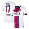 Maglia Paris Saint Germain Vitinha 17 Secondo 2026-27 Maniche Corte - Uomo Maglia Paris Saint Germain Vitinha 17 Secondo 2026-27 Maniche Corte - Uomo