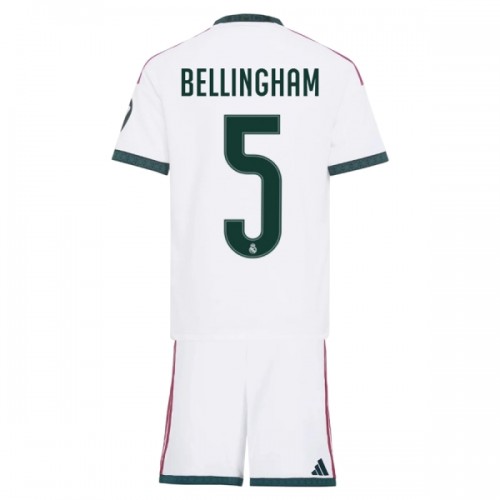 Divisa Real Madrid Bellingham 5 Primo 2026-27 Maniche Corte - Bambino Divisa Real Madrid Bellingham 5 Primo 2026-27 Maniche Corte - Bambino