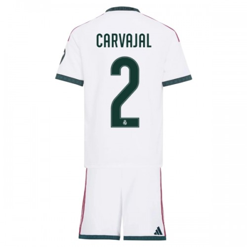 Divisa Real Madrid Carvajal 2 Primo 2026-27 Maniche Corte - Bambino Divisa Real Madrid Carvajal 2 Primo 2026-27 Maniche Corte - Bambino