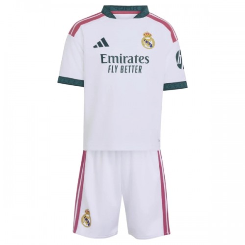 Divisa Real Madrid Primo 2026-27 Maniche Corte - Bambino Divisa Real Madrid Primo 2026-27 Maniche Corte - Bambino