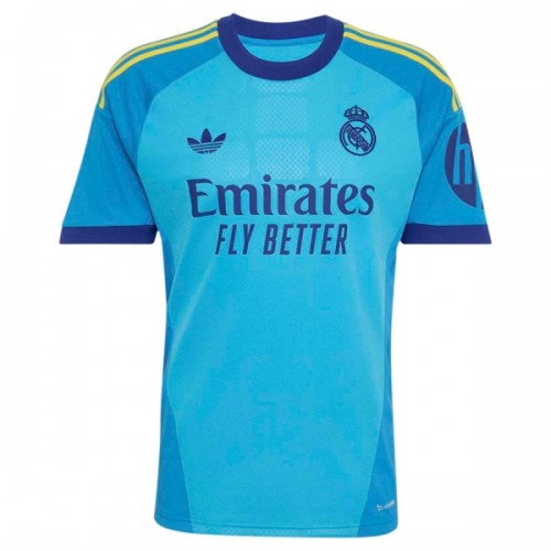 Maglia Portiere Real Madrid Secondo 2026-27 Maniche Corte - Uomo Maglia Portiere Real Madrid Secondo 2026-27 Maniche Corte - Uomo