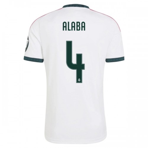 Maglia Real Madrid Alaba 4 Primo 2026-27 Maniche Corte - Uomo Maglia Real Madrid Alaba 4 Primo 2026-27 Maniche Corte - Uomo